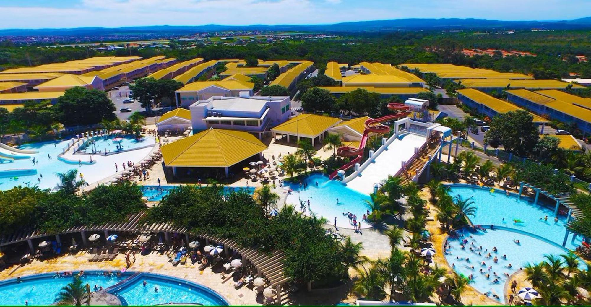 Lacqua Diroma Oficial - Diroma Acqua Park Incluido - Com Roupa De Cama E Banho Caldas Novas Kültér fotó