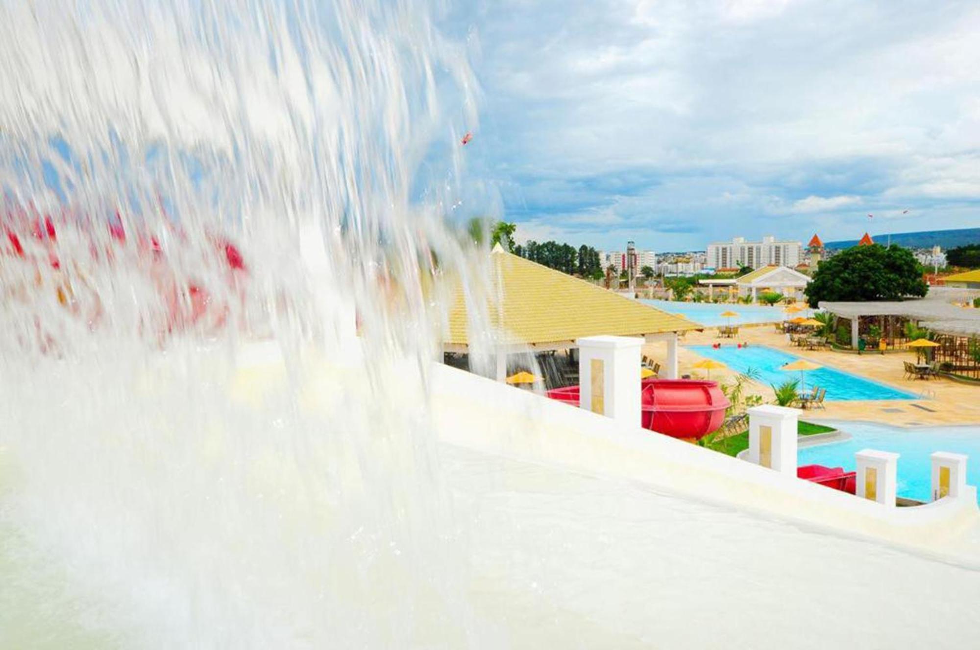 Lacqua Diroma Oficial - Diroma Acqua Park Incluido - Com Roupa De Cama E Banho Caldas Novas Kültér fotó