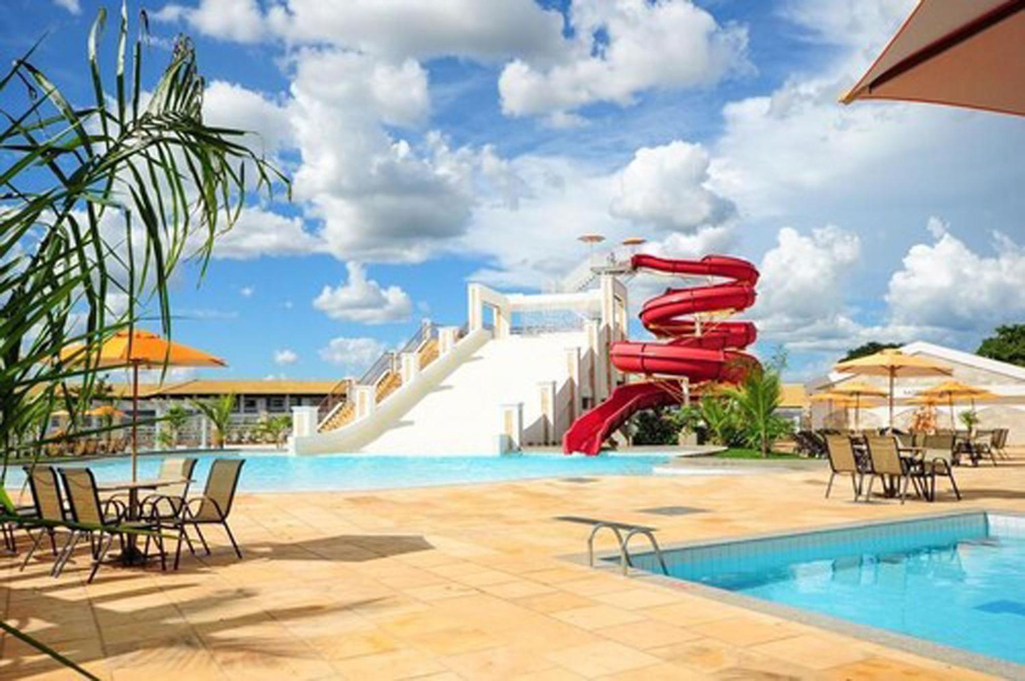 Lacqua Diroma Oficial - Diroma Acqua Park Incluido - Com Roupa De Cama E Banho Caldas Novas Kültér fotó