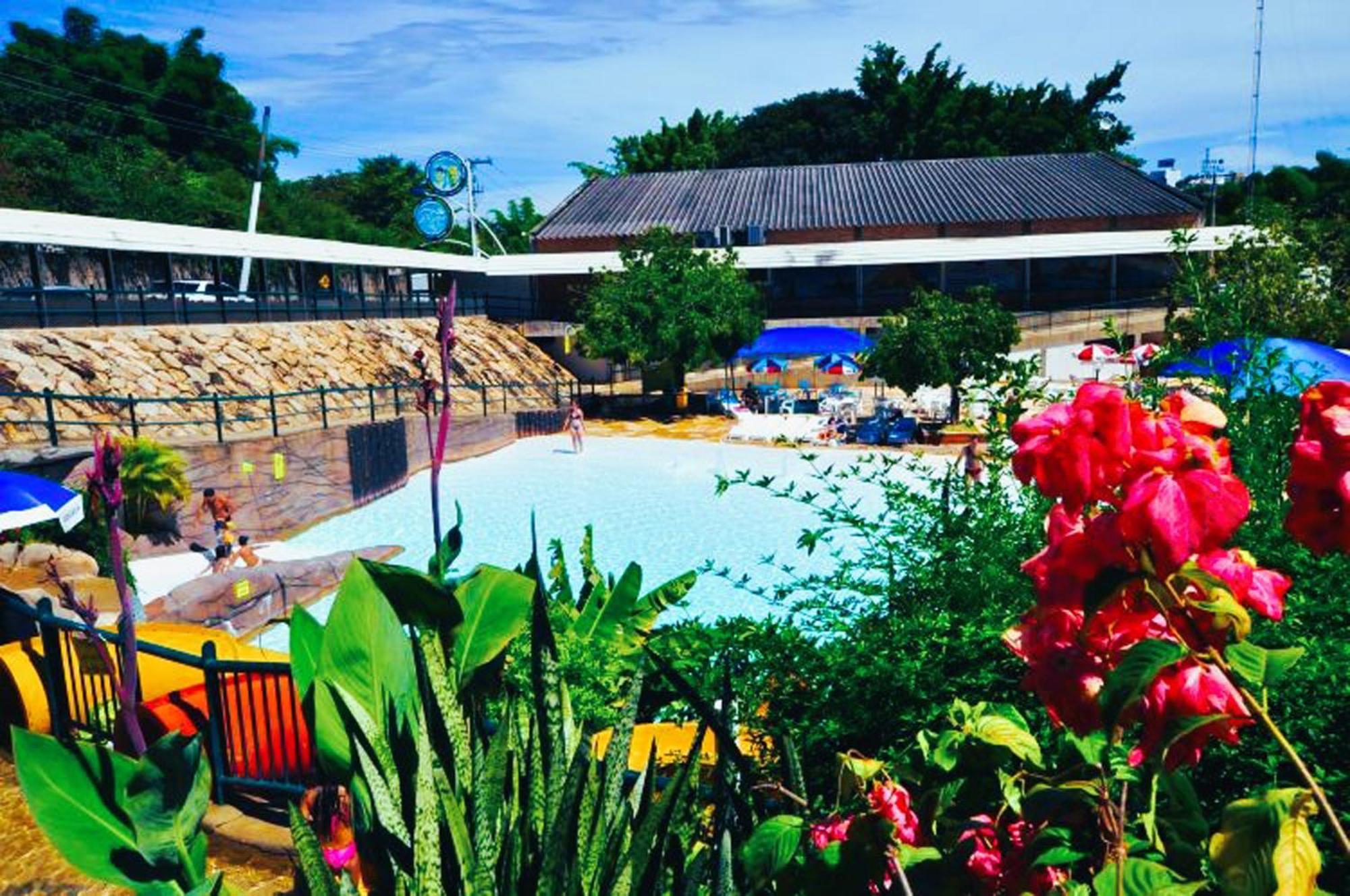 Lacqua Diroma Oficial - Diroma Acqua Park Incluido - Com Roupa De Cama E Banho Caldas Novas Kültér fotó