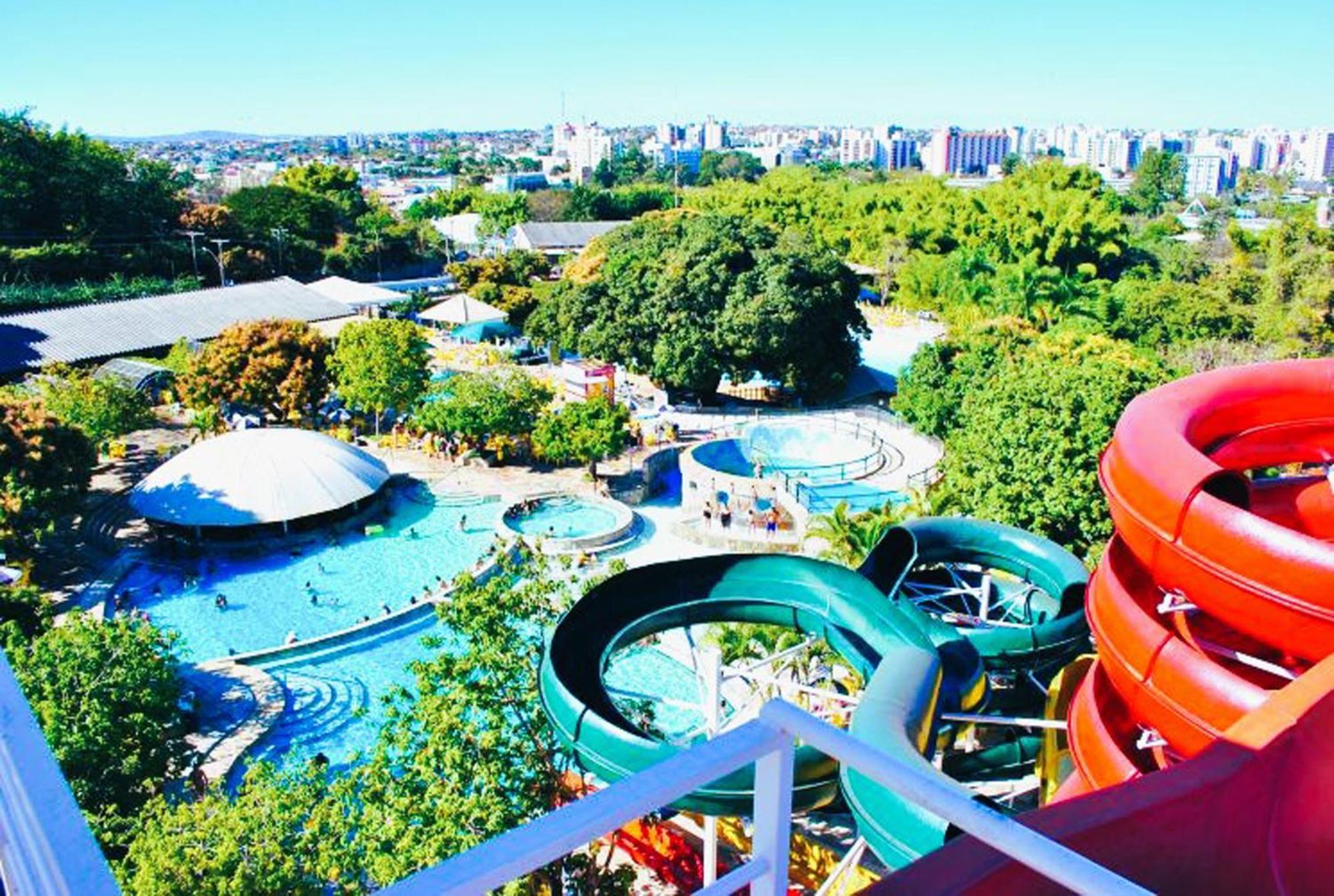 Lacqua Diroma Oficial - Diroma Acqua Park Incluido - Com Roupa De Cama E Banho Caldas Novas Kültér fotó