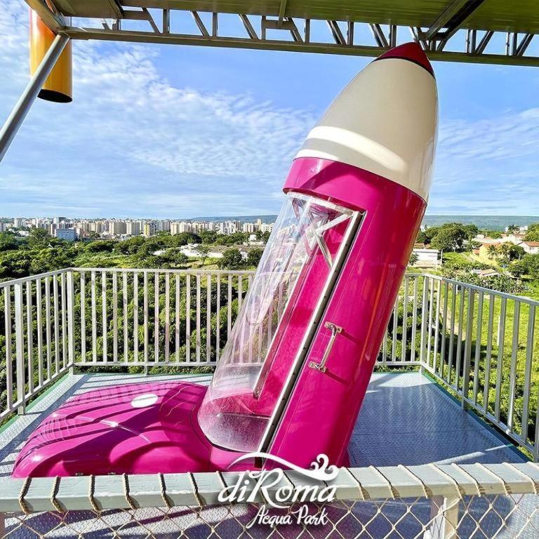 Lacqua Diroma Oficial - Diroma Acqua Park Incluido - Com Roupa De Cama E Banho Caldas Novas Kültér fotó