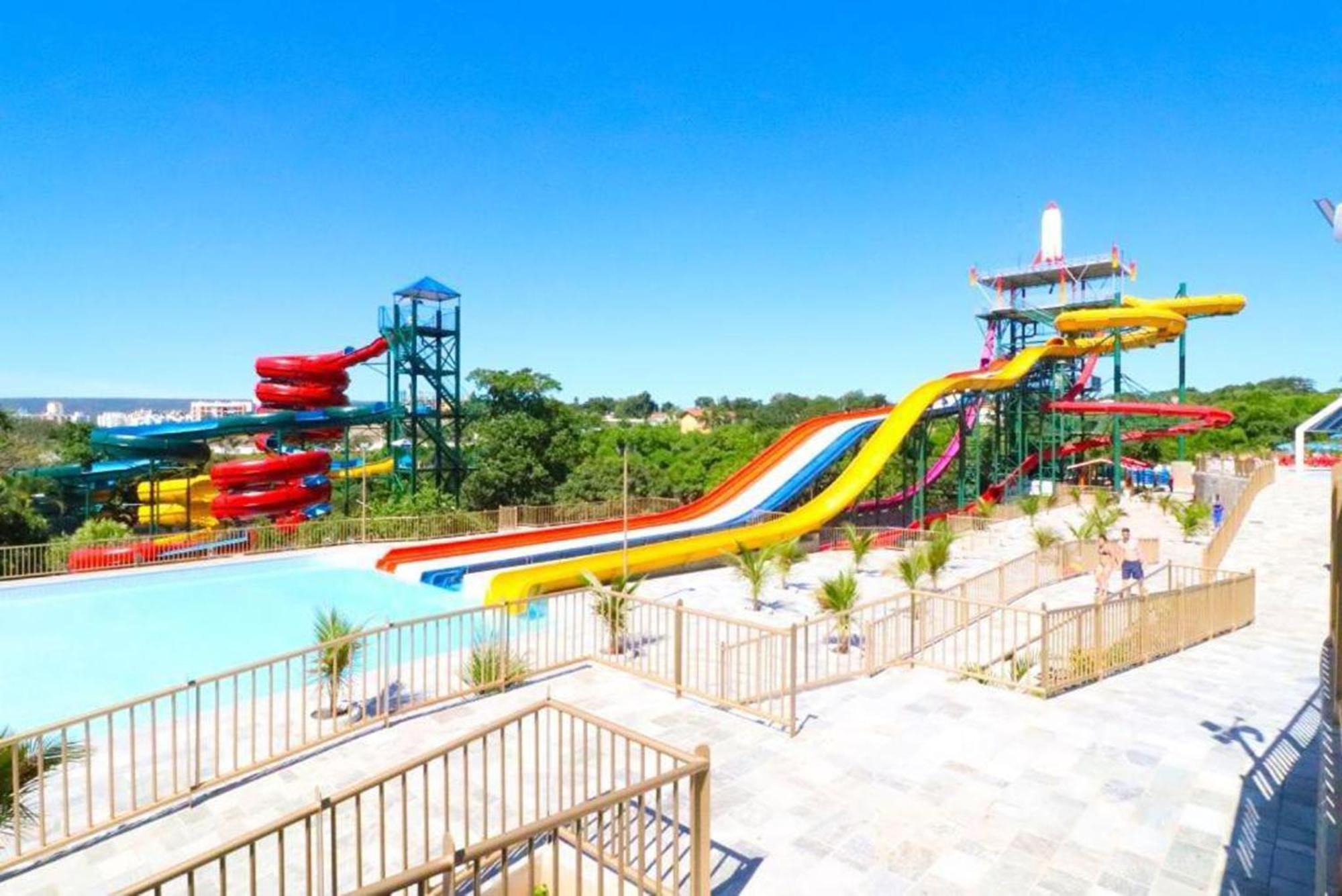 Lacqua Diroma Oficial - Diroma Acqua Park Incluido - Com Roupa De Cama E Banho Caldas Novas Kültér fotó